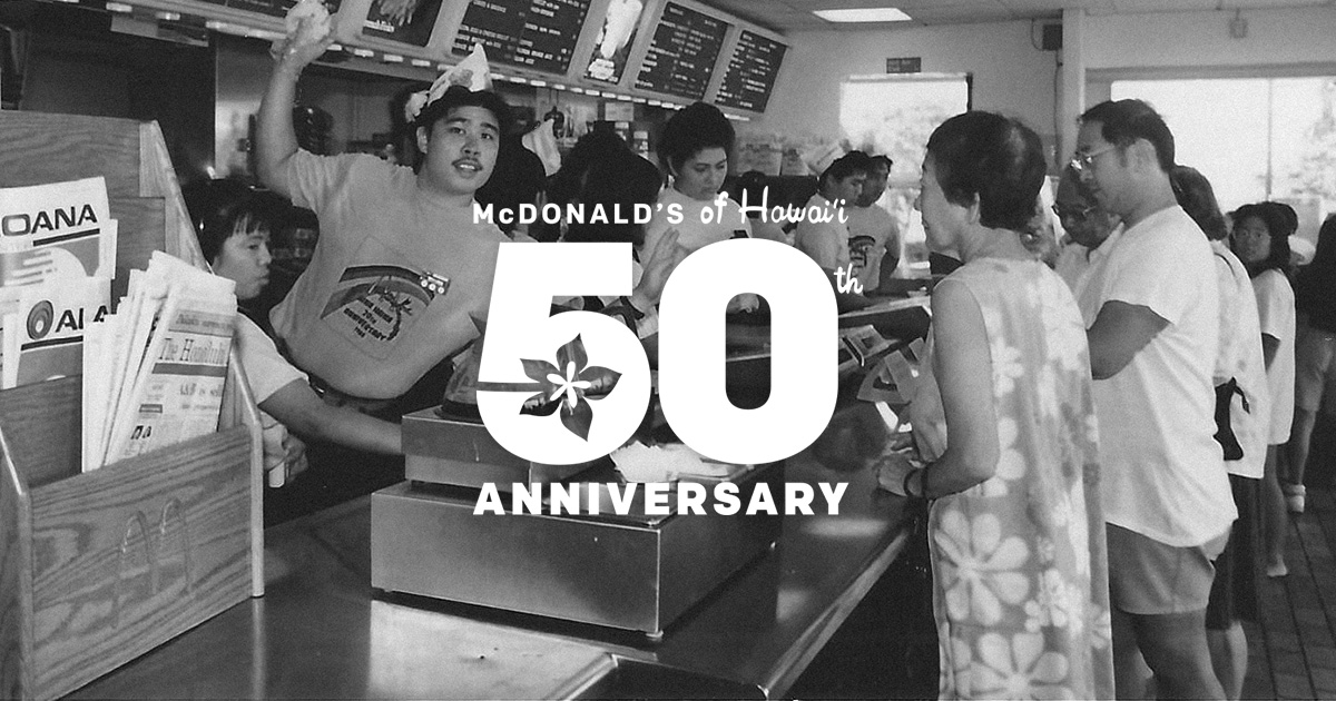 McDonald's Hawaii 50th Anniversary