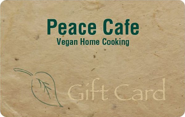 Peace Cafe Gift Card