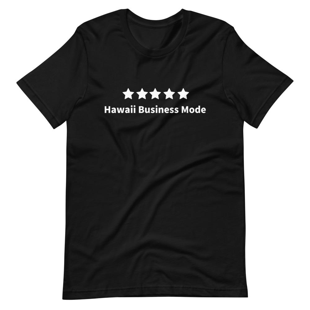 Short-Sleeve Unisex T-Shirt Hawaii Business Mode Five Star(5つ星)