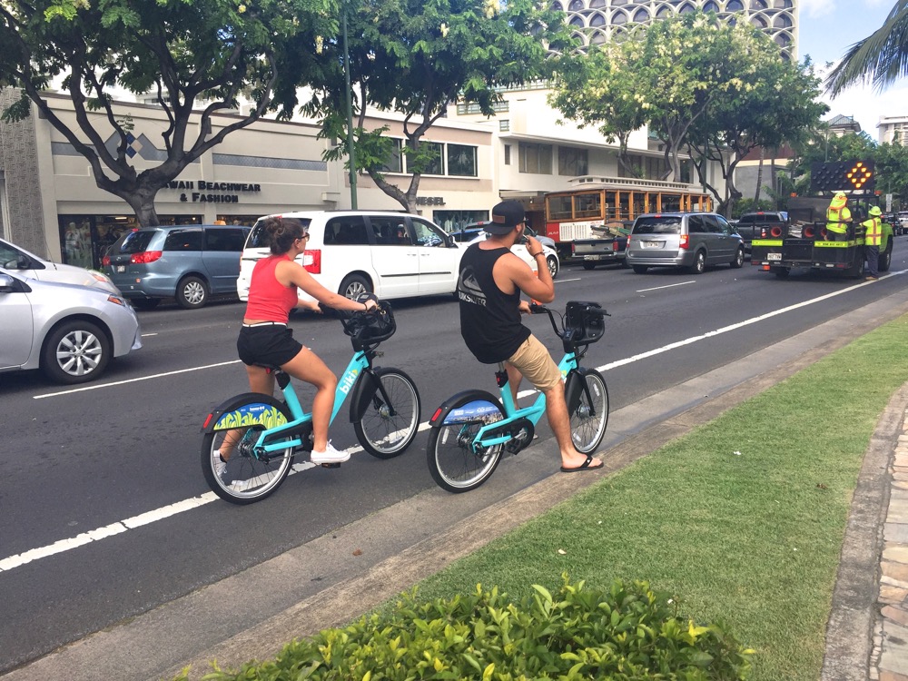 自転車シェアサービス Biki Hawaii を使いこなそう！ | ALOHA GIRL