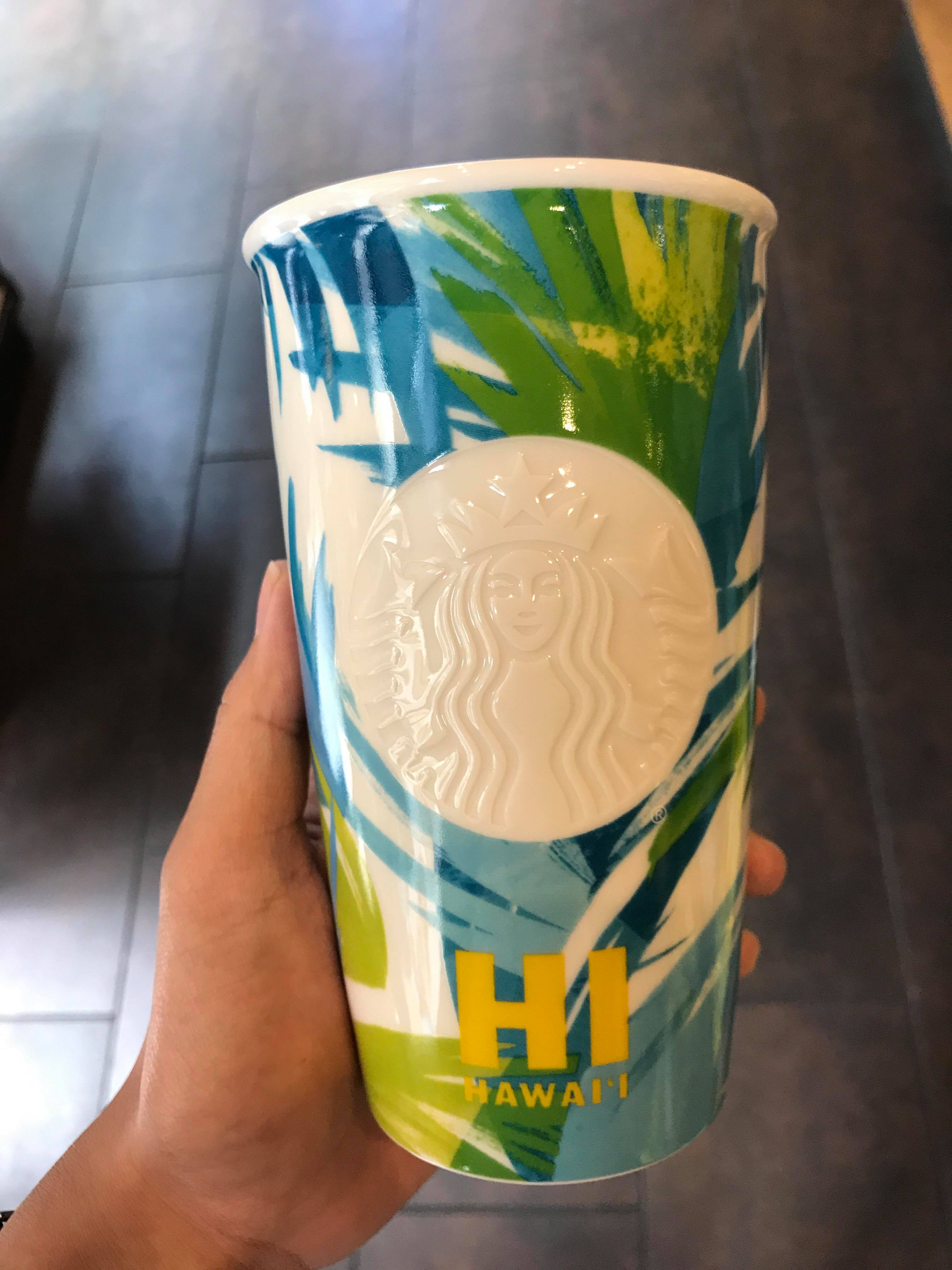 スターバックス タンブラーHAWAIIコレクション473ml スライド口